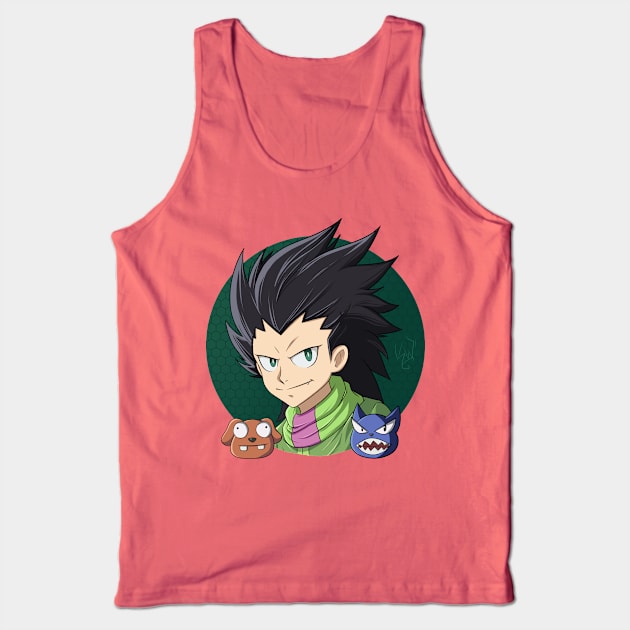 Ken from Beyblade Burst Tank Top by Kaw_Dev